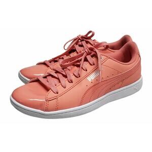 Puma Vikky Soft Foam Pink Leather Shoes - Size 7.5